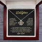 Daughter Crown Necklace Gift from Dad
