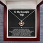 Wife Crown Necklace Gift