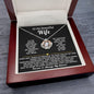 Wife Crown Necklace Gift