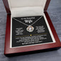 Wife Crown Necklace Gift