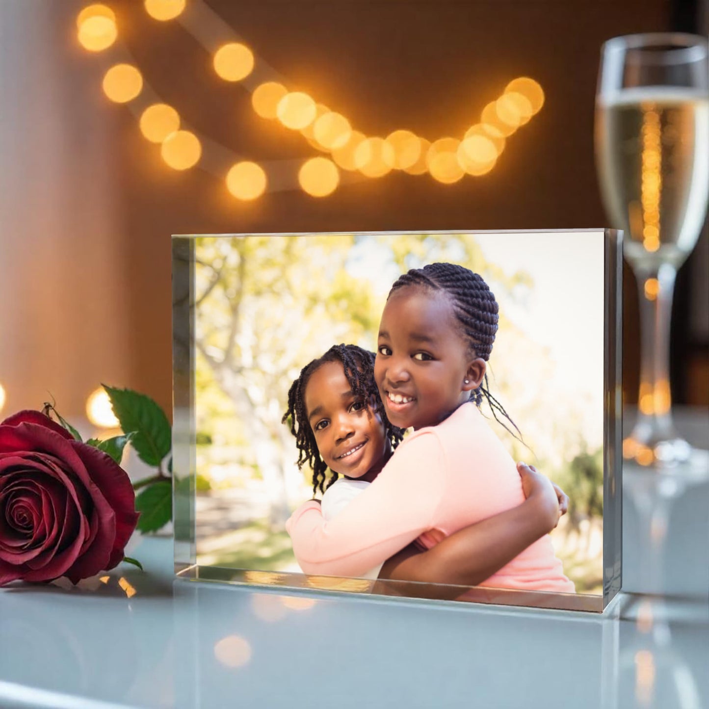 Horizontal Acrylic Photo Block