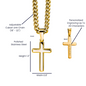 Son Personalized Engraved Cross