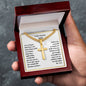 Personalized Son Engraved  Cross Necklace