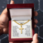 Personalized Son Engraved  Cross Necklace