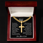 Son Personalized Engraved Cross