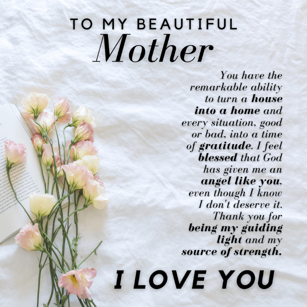 Mother heart Necklace & Rose Gift Bo