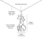 Daughter Giraffe Necklace from Dad-[Heartfelt Family Gift]