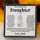 Daughter Giraffe Necklace from Dad-[Heartfelt Family Gift]