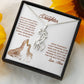 Giraffe Necklace Gift from Mom-[Heartfelt Family Gift]