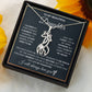 Daughter Giraffe Necklace from Mom or Dad-[Heartfelt Family Gift]