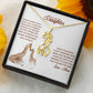 Giraffe Necklace Gift from Mom-[Heartfelt Family Gift]