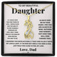 Daughter Giraffe Necklace from Dad-[Heartfelt Family Gift]
