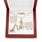 Giraffe Necklace Gift from Mom-[Heartfelt Family Gift]