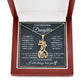 Daughter Giraffe Necklace from Mom or Dad-[Heartfelt Family Gift]