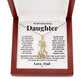 Daughter Giraffe Necklace from Dad-[Heartfelt Family Gift]
