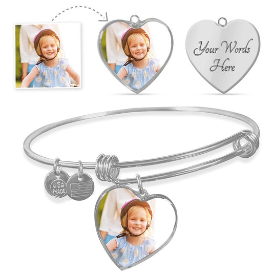 Dog Mom Charm Bracelet, Pet Memorial Jewelry, Pet Loss Gift, Pet Photo Charm Personalized, Pet Memorial Gift, Dog Mom Gifts-[Heartfelt Family Gift]