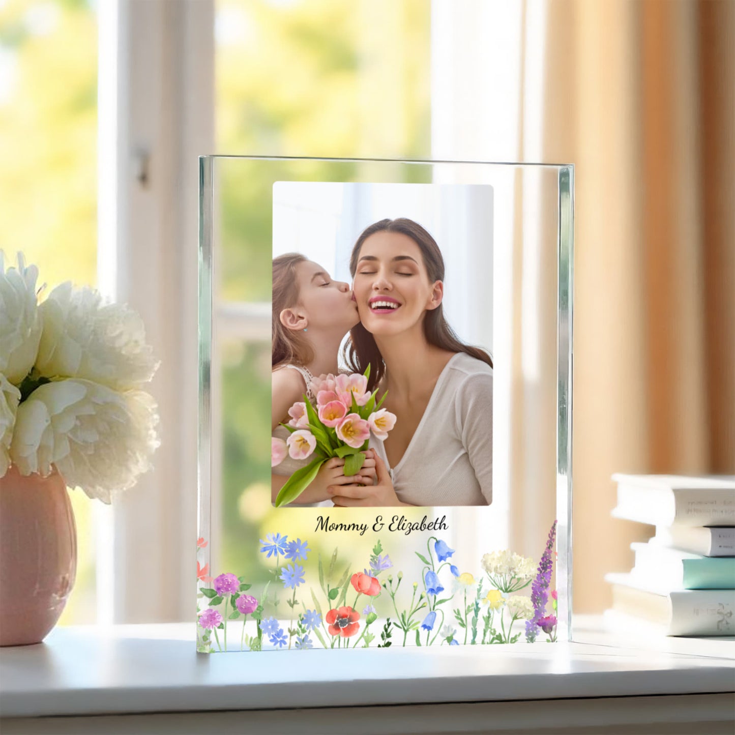 Mommy & Me Photo Acrylic Block
