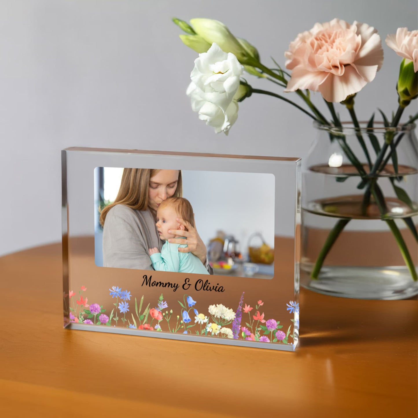 Mommy & Me Photo Acrylic Block