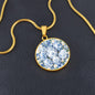 Delft Blue White Easter Eggs Charm Pendant Gift-[Heartfelt Family Gift]