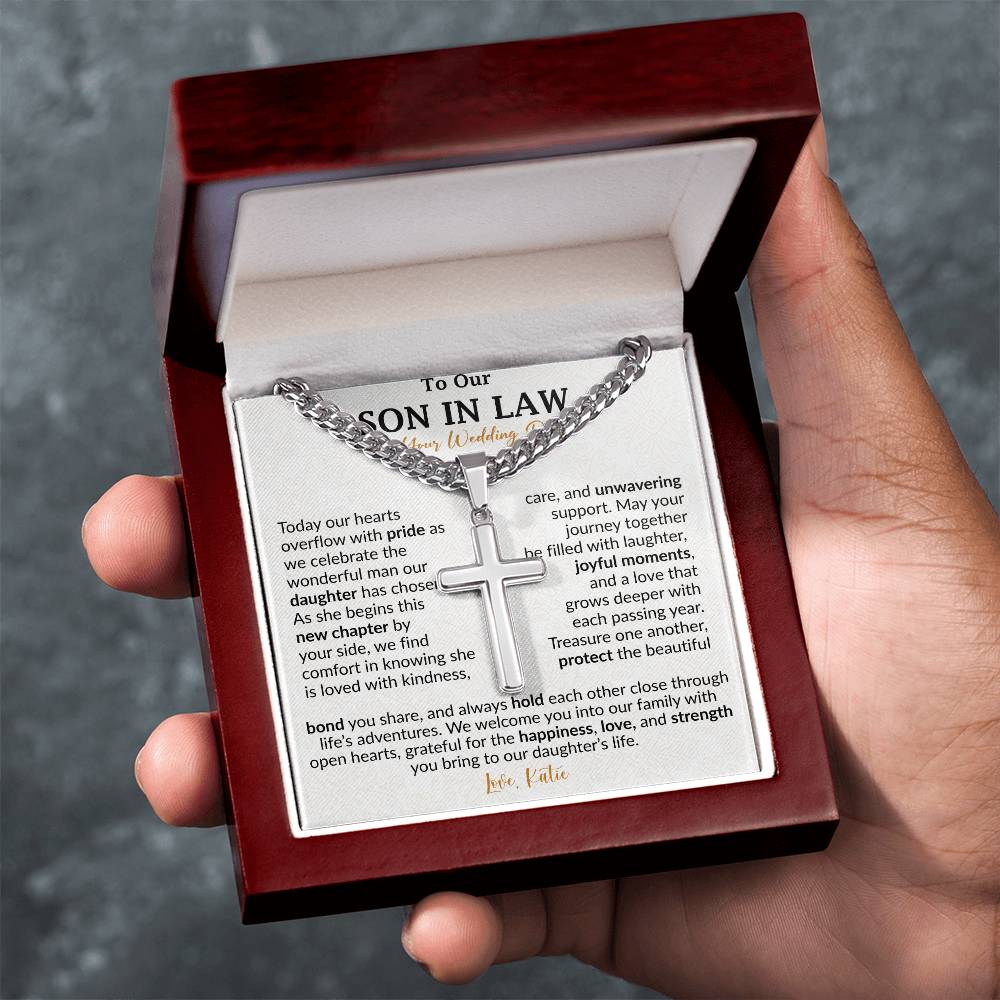 To Our Son in Law On Your Wedding Day