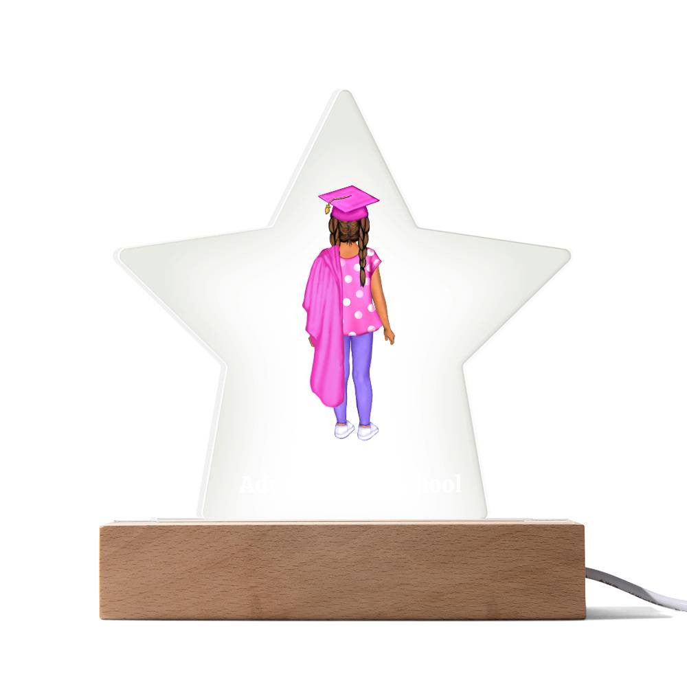Preschool Graduation Star Plaque