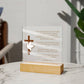 Christian Bible Verse Romans 12:9 Acrylic Plaque-[Heartfelt Family Gift]