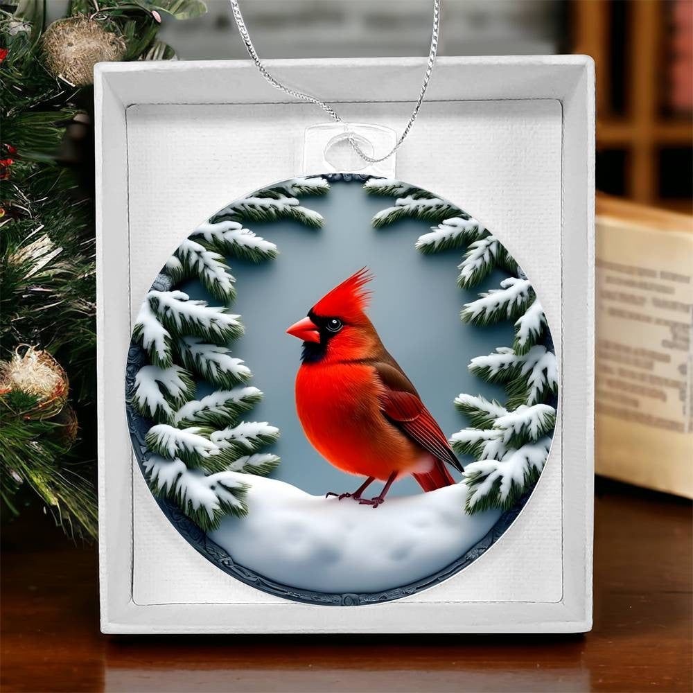 Cardinal Christmas Ornament