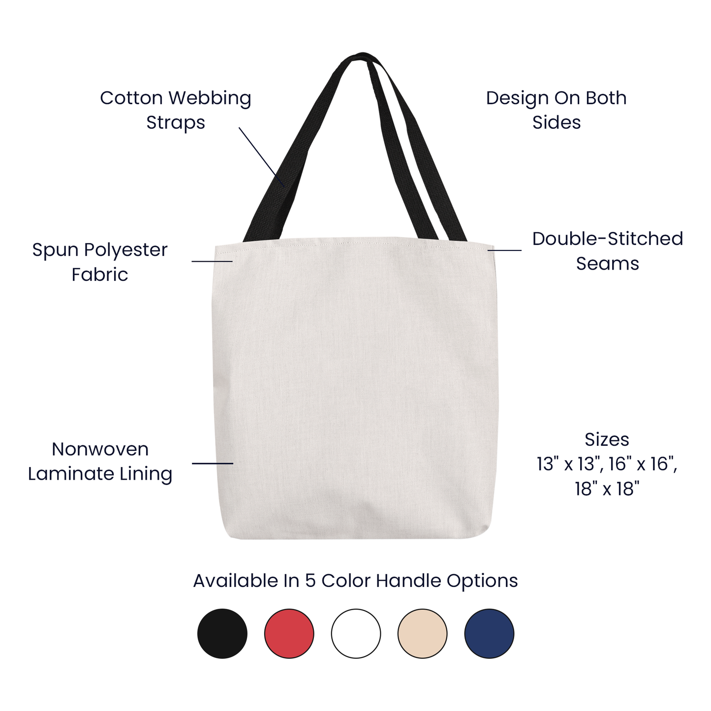 Birth flower Name Classic Tote Bag