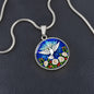 Engraved Dove Necklace-[Heartfelt Family Gift]