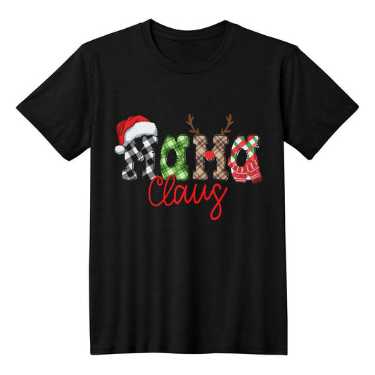 Mama Claus Tshirt-[Heartfelt Family Gift]