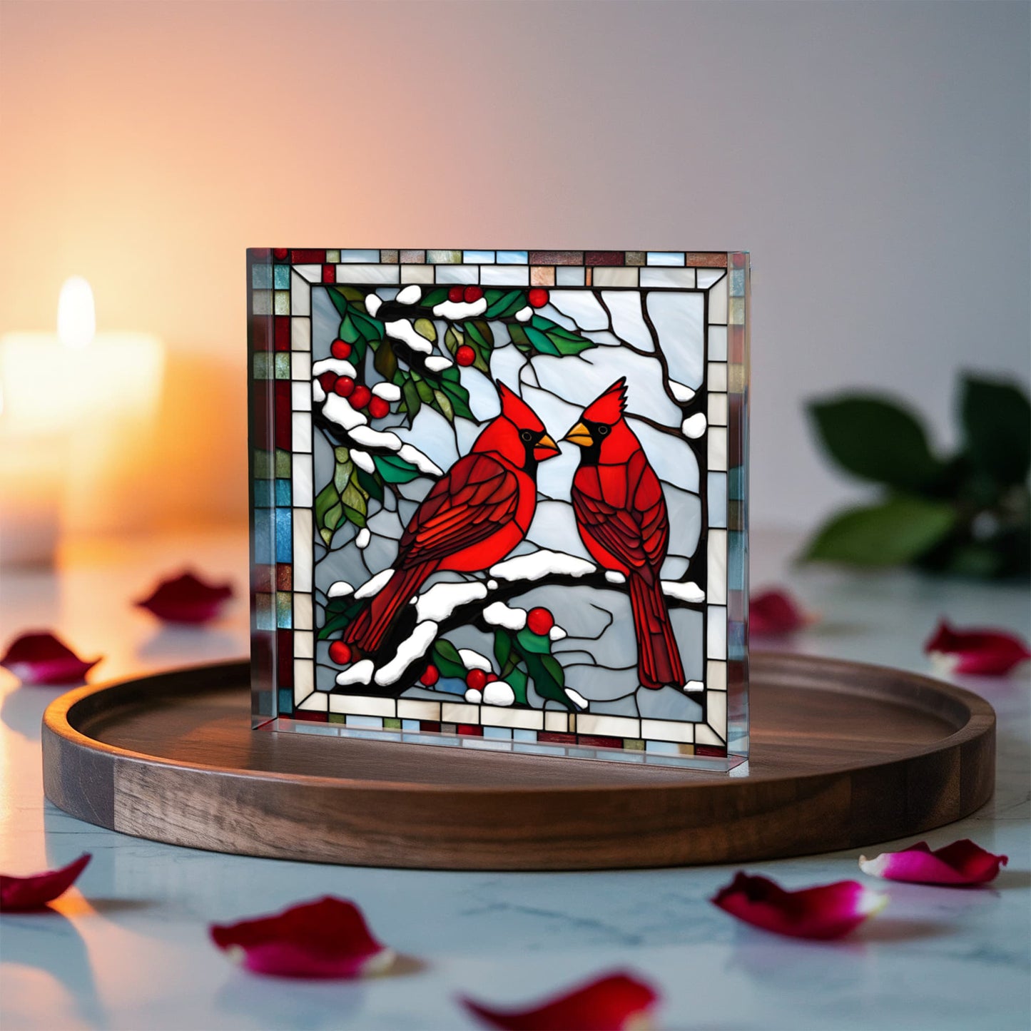 Cardinal Decorative Plaque