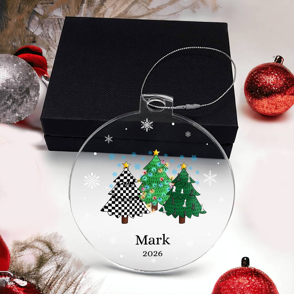 Chess Christmas Tree Ornament