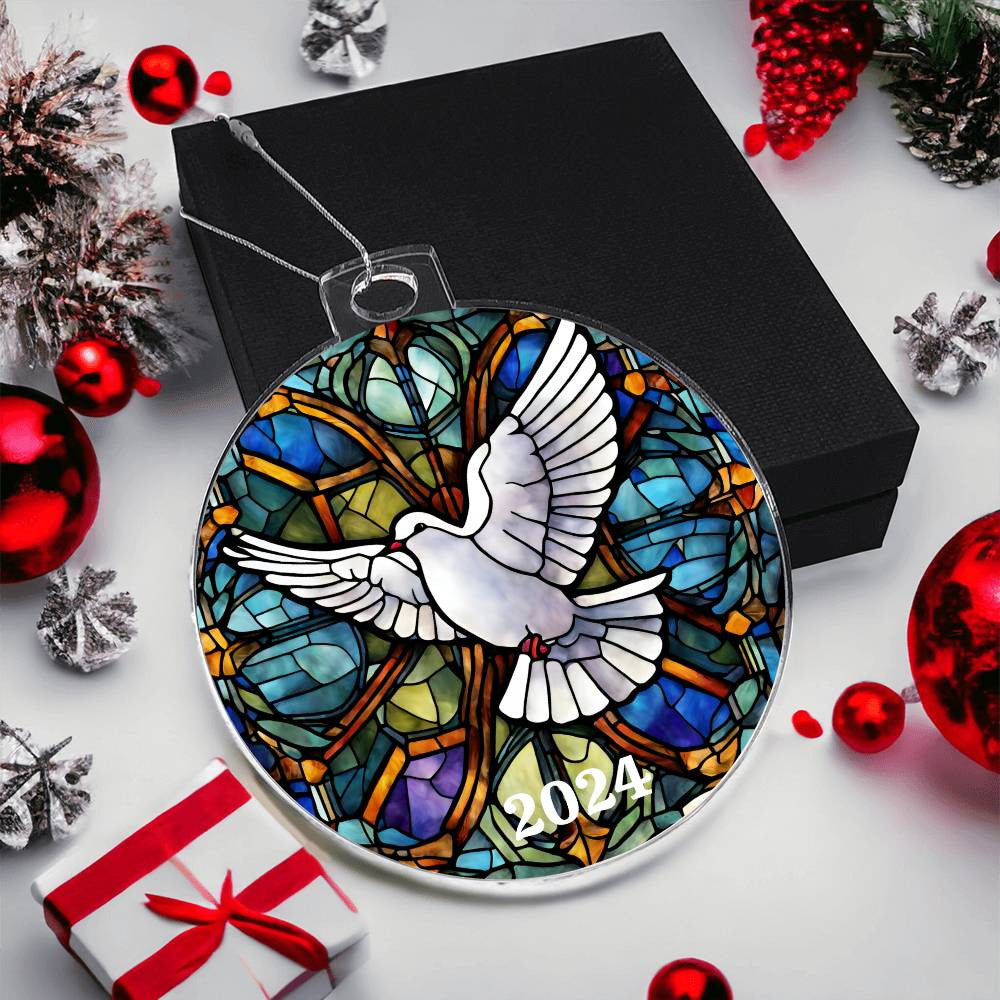 Dove Holy Spirit Ornament-[Heartfelt Family Gift]