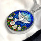 Engraved Dove Necklace-[Heartfelt Family Gift]