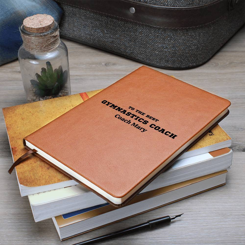 Personalized Gymnastics Coach Journal Team Gifts-[Heartfelt Family Gift]