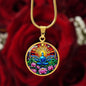 Buddha Necklace with Engraving-[Heartfelt Family Gift]