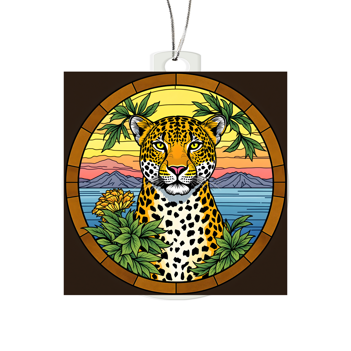 Jungle Safari Animals Christmas Ornament