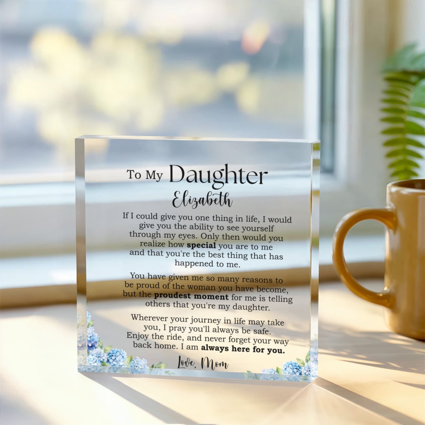 Printed Acrylic Block