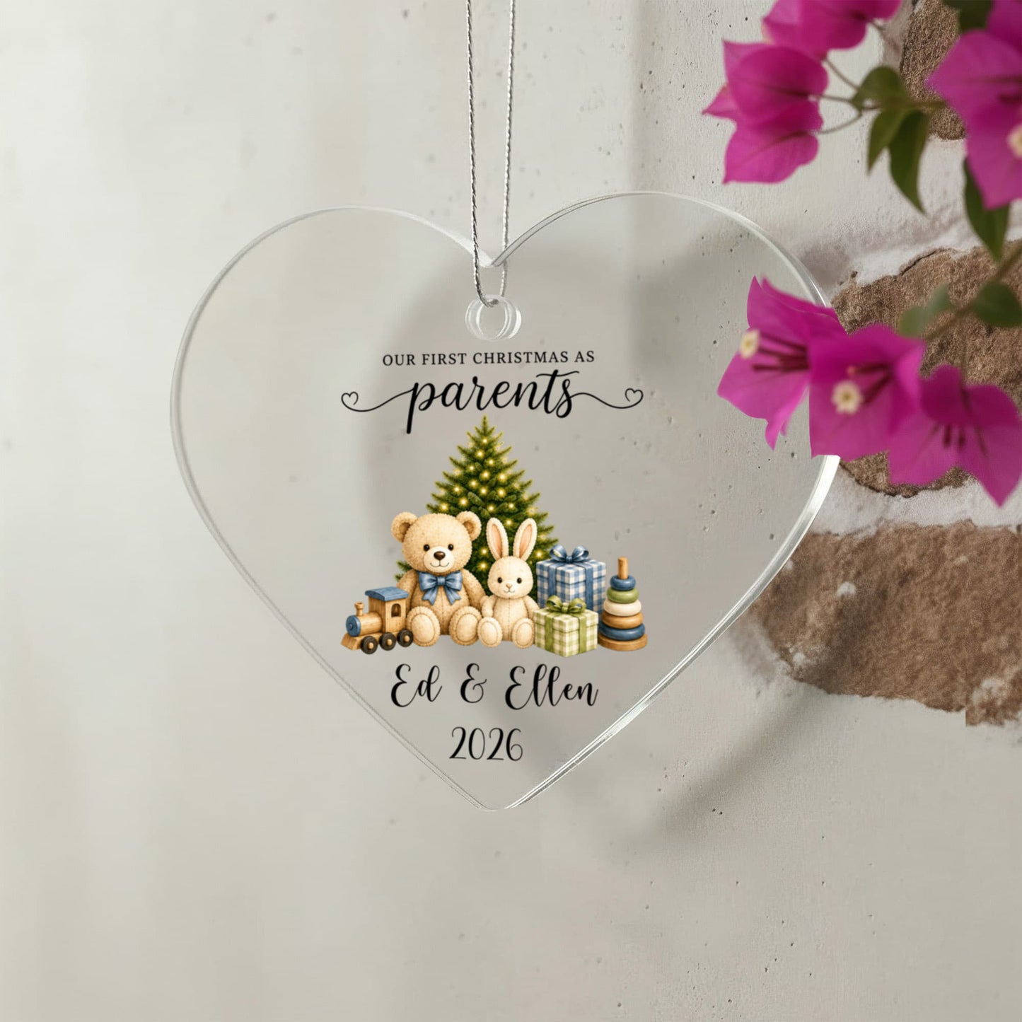 1st Christmas As Parents Ornament