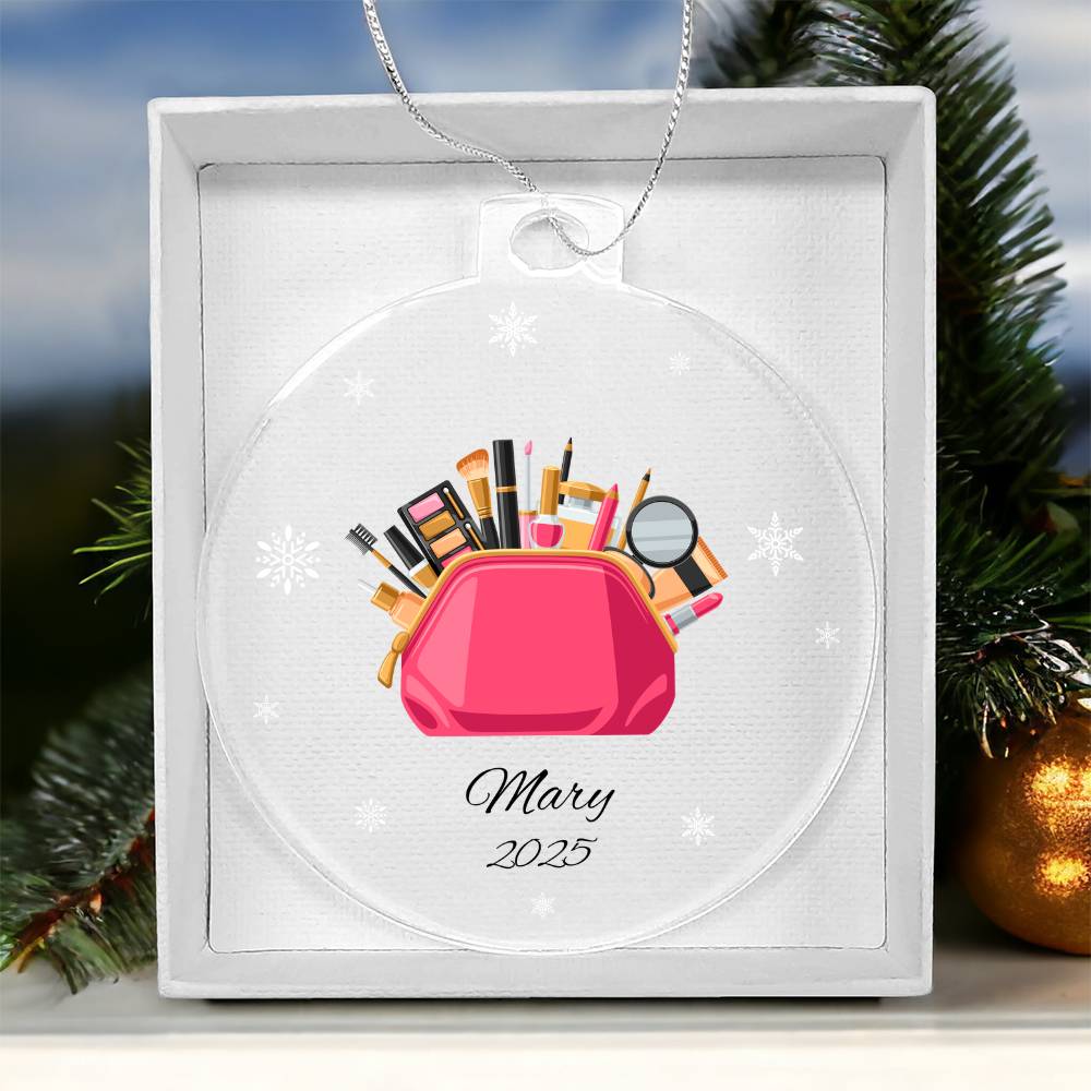 Makeup Christmas Tree Ornament