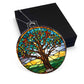Tree of Life Stained Glass Ornament-[Heartfelt Family Gift]