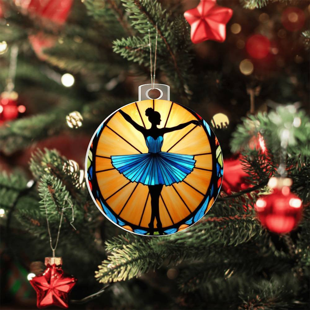 Ballet Dancer Christmas Ornament-[Heartfelt Family Gift]