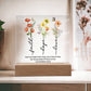 Faith Hope and Love Plaque Wedding Anniversary Gift-[Heartfelt Family Gift]