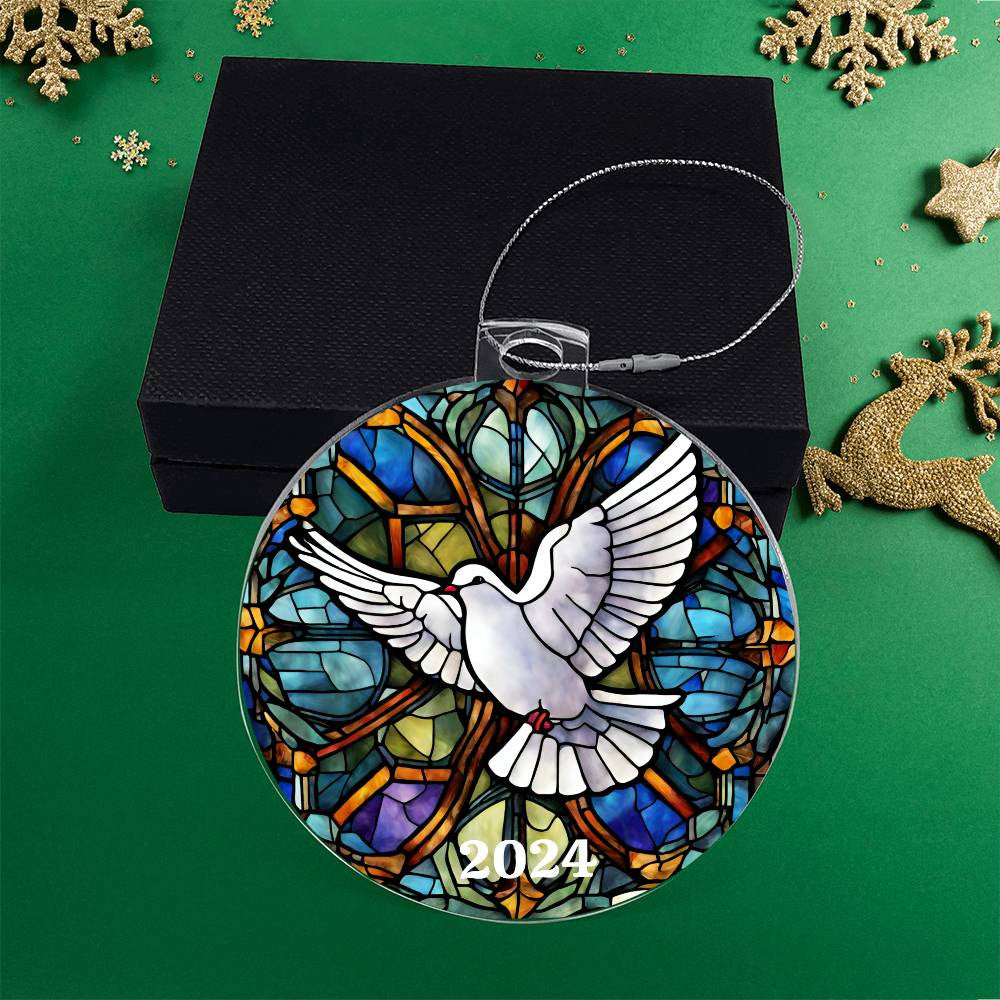 Dove Holy Spirit Ornament-[Heartfelt Family Gift]