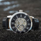 Badass Bearded Hubby Men's Openwork Watch with Lighted Gift Box-[Heartfelt Family Gift]
