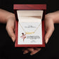 Ballerina Name Necklace with Heart-[Heartfelt Family Gift]