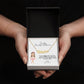 Ballerina Name Necklace with Heart-[Heartfelt Family Gift]