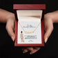 Ballerina Name Necklace with Heart Dance Recital Gift-[Heartfelt Family Gift]