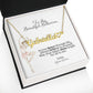 Ballerina Name Necklace with Heart Dance Recital Gift-[Heartfelt Family Gift]