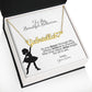 Personalized Ballerina Name Necklace with Heart Dance Gift-[Heartfelt Family Gift]